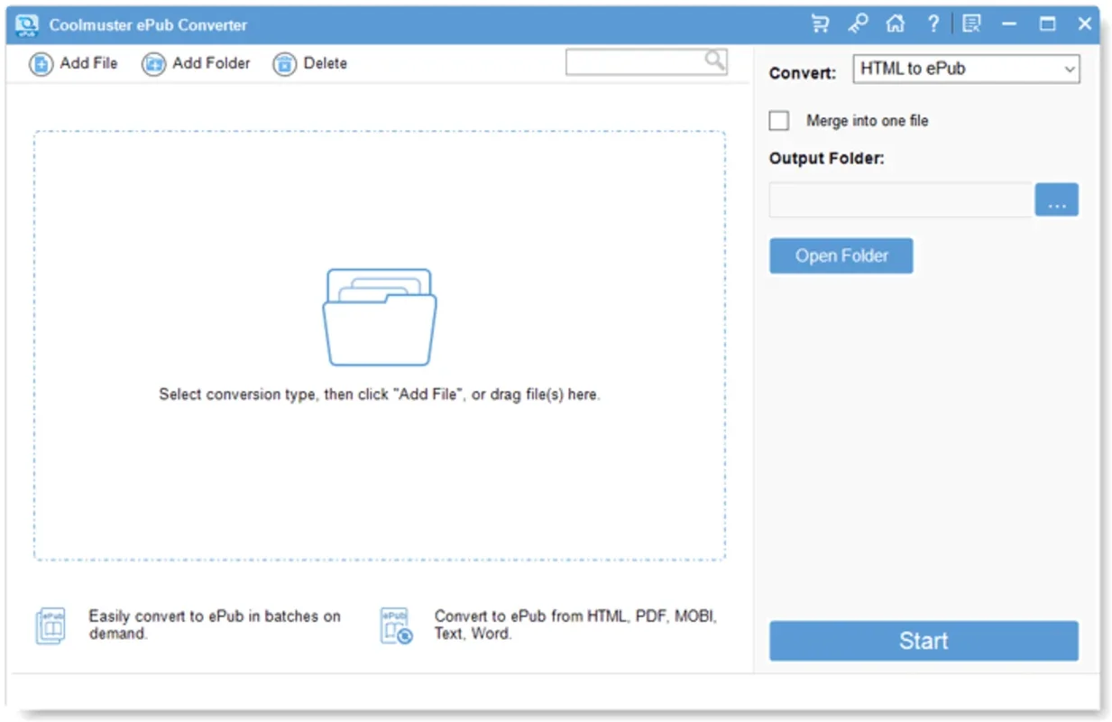 Coolmuster ePub Converter for Windows: Create ePub Easily