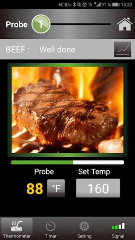 iChef BT-600 for Android: Precise BBQ Monitoring