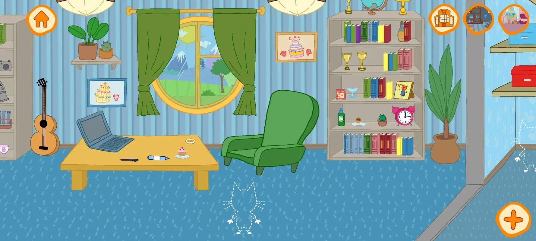 Kid-E-Cats Playhouse for Android - No Downloading Required