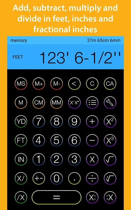 C - Calc for Android: A Construction - Focused Calculator