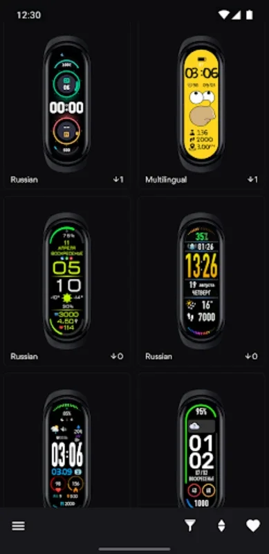 Watchfaces for Mi Band 6 for Android - Customize Your Style