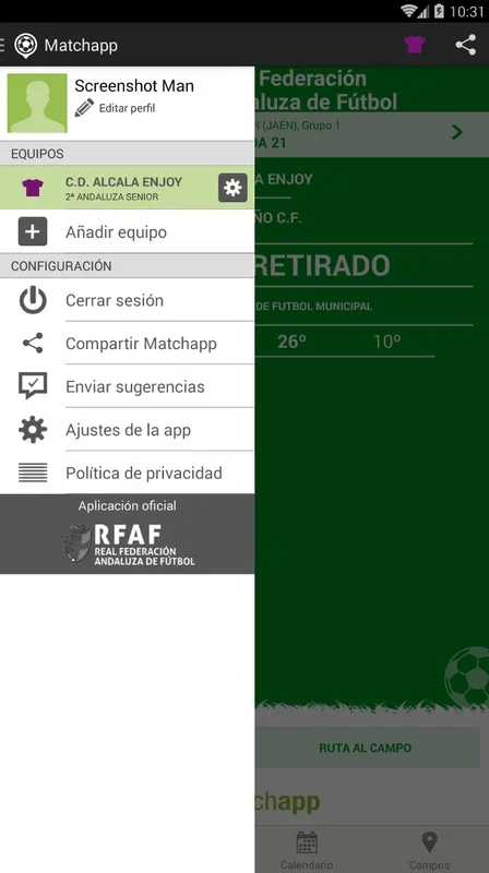 Matchapp for Android - Comprehensive Soccer Info App