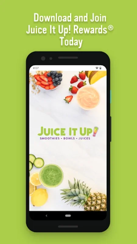 Juice It Up! for Android - Earn Rewards for Healthy Treats