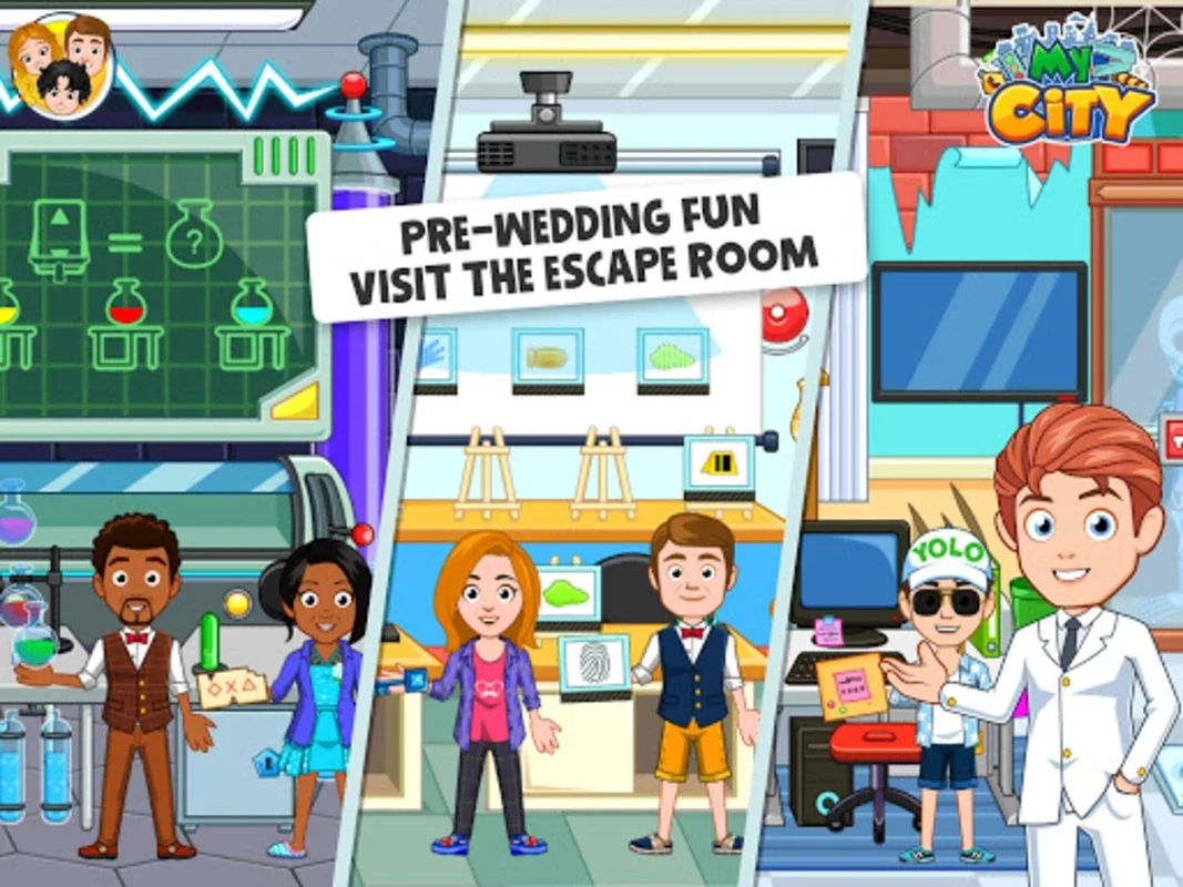 My City : Wedding Party for Android - Create Your Dream Wedding