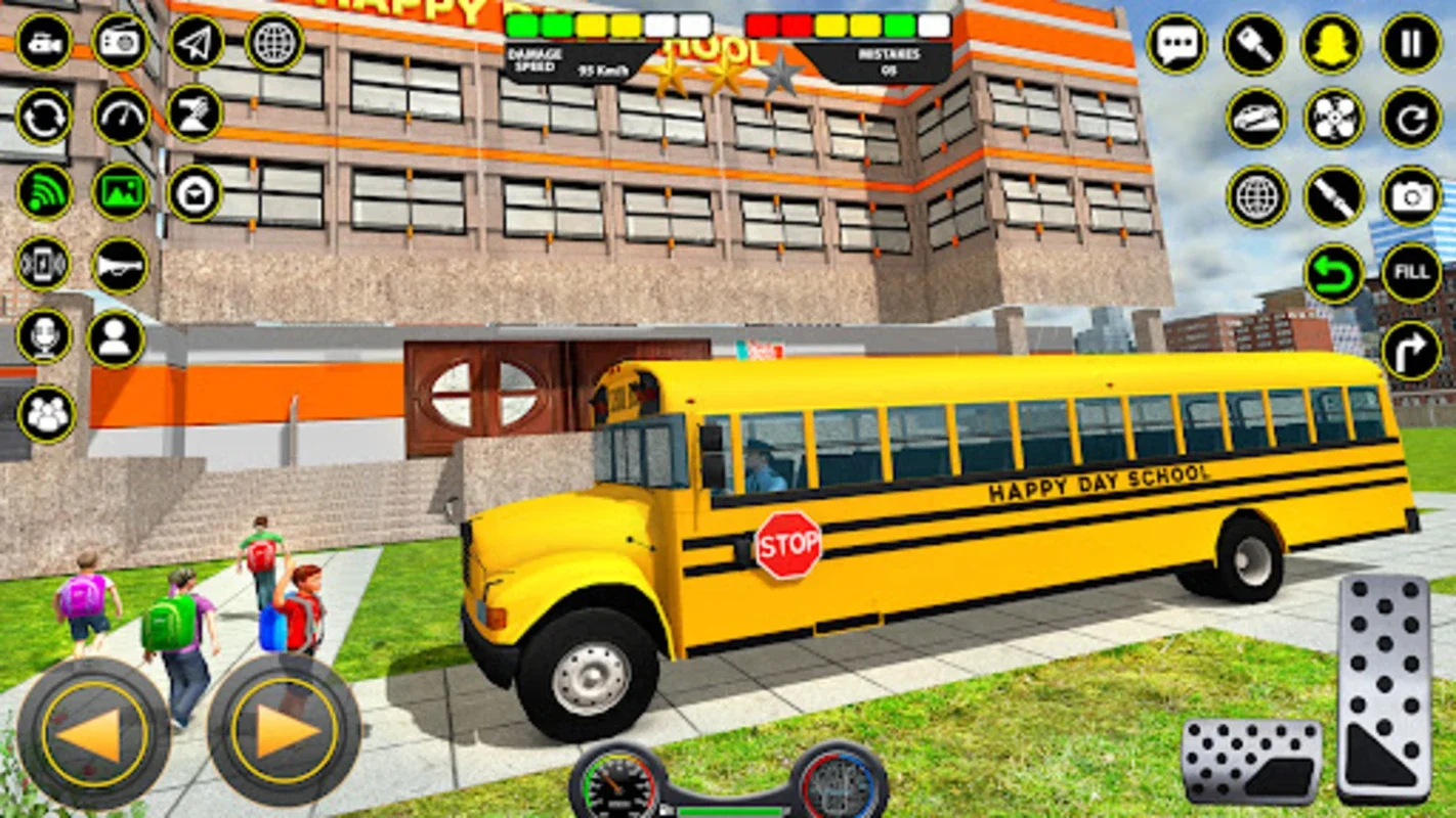 School Bus Coach Driver Games for Android: Realistic Driving Sim