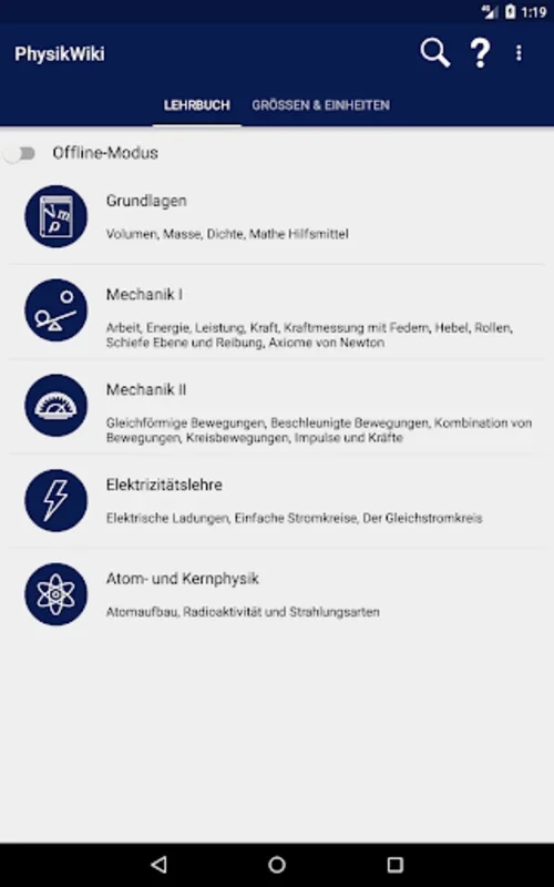 PhysikWiki - Physik Hilfe for Android: Enhance Your Learning