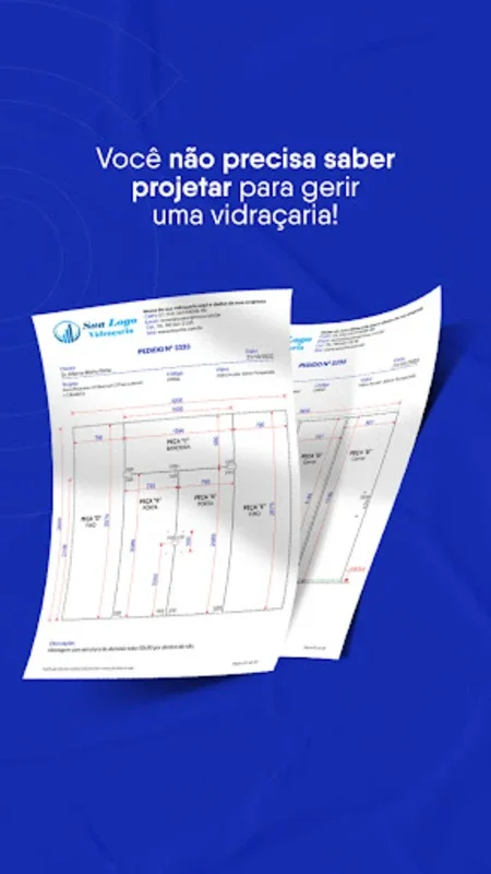 Cálculo Certo - App Vidraçaria for Android: Simplify Glasswork