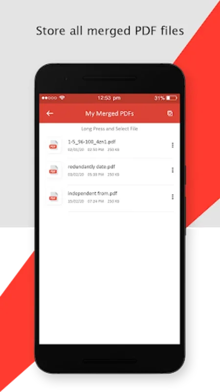 Merge Multiple PDF Files for Android - Seamlessly Combine PDFs