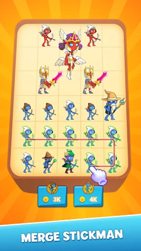 Merge Stickman for Android: Engaging Gameplay