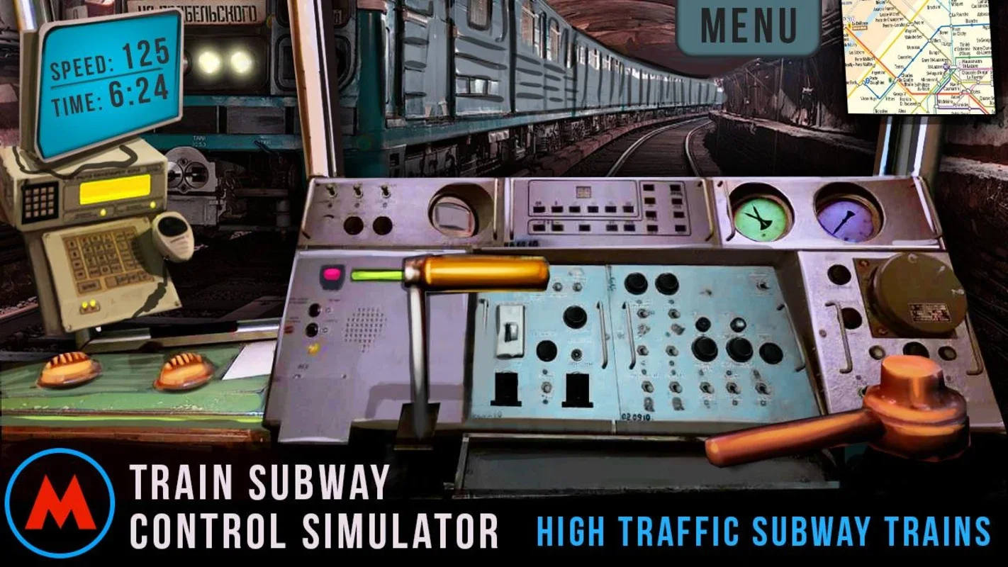 Subway 3D Control Simulator for Android: Immersive Train Op Experience