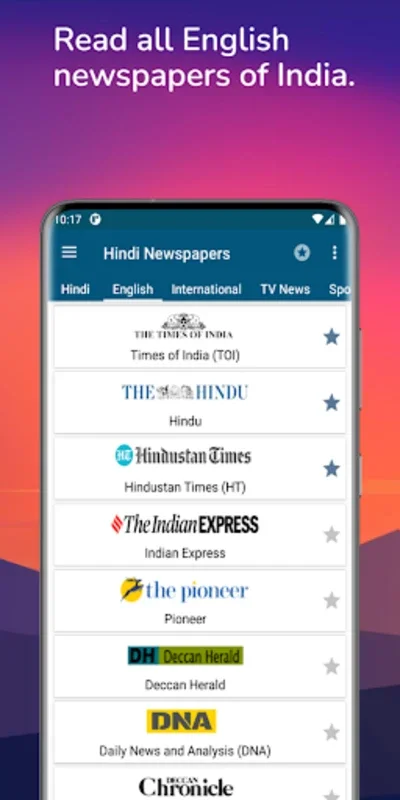 All Hindi News - हिंदी समाचार for Android: 50+ Newspapers in One App