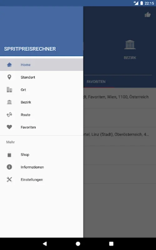 Spritpreisrechner for Android - Find Cheapest Fuel Easily