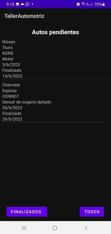 TallerAutomotriz for Android: Convenient Auto Repair