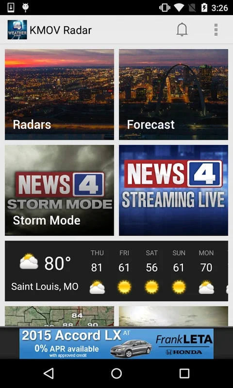 KMOV Radar for Android - Accurate Weather Insights