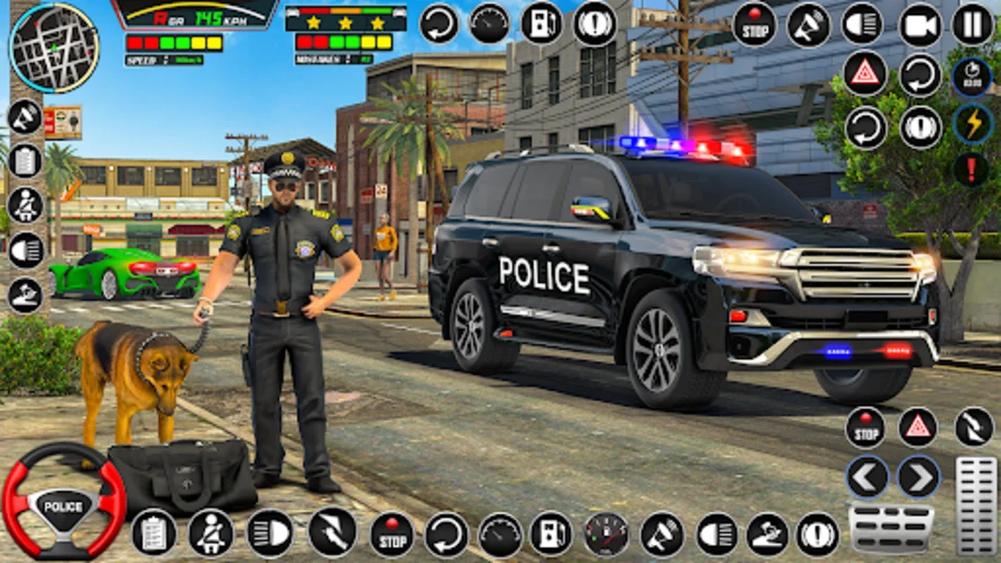 Police Prado Car for Android - Thrilling Crime-Fighting Game