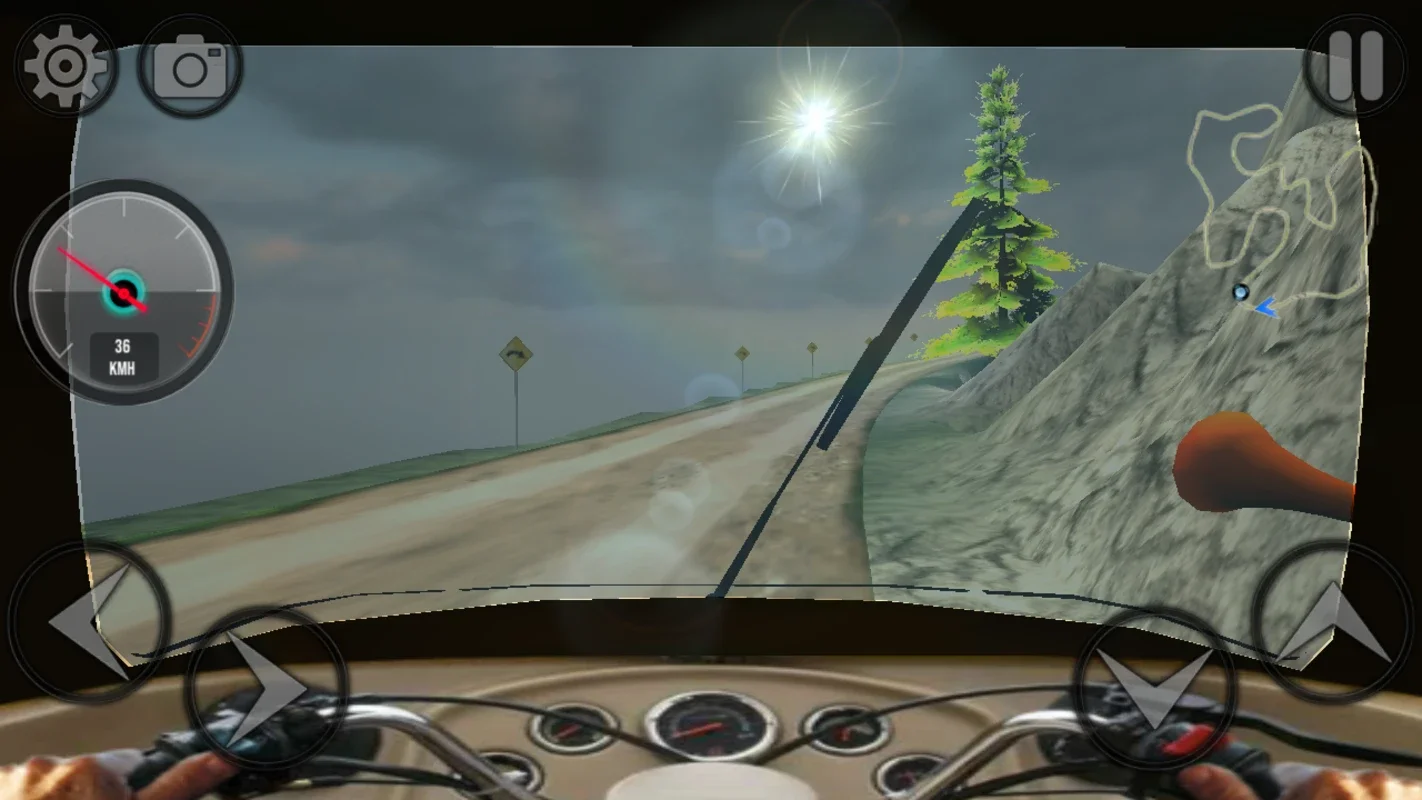 Mountain Auto Tuk Tuk Rickshaw for Android - No Download Needed, Play Now!