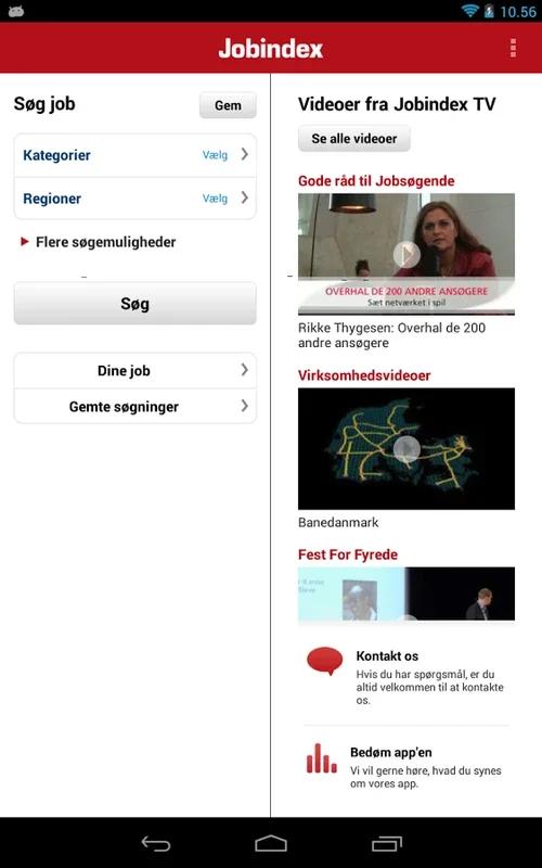 Jobindex for Android - Find Your Dream Job in Denmark
