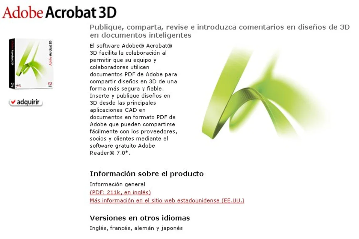 Adobe Acrobat 3D for Windows - Share 3D Designs Easily