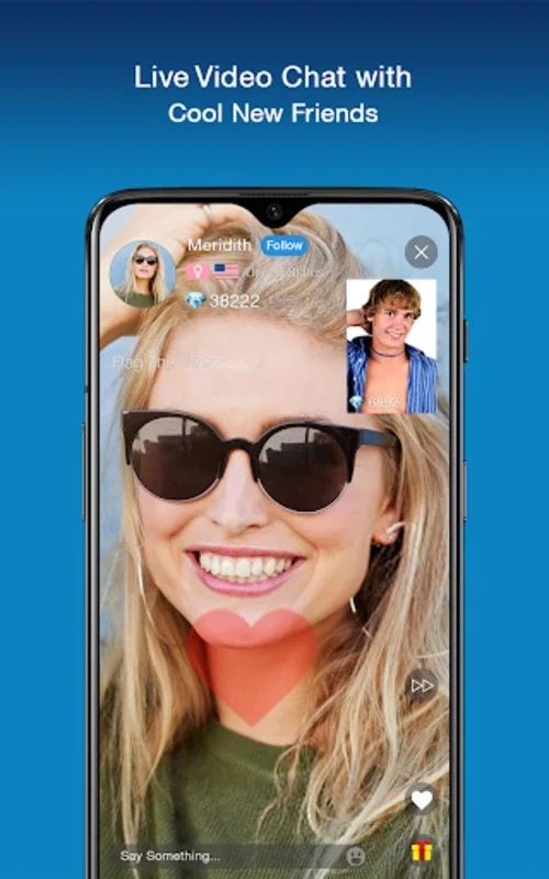 cake live stream video chat for Android - Real - Time Global Connections