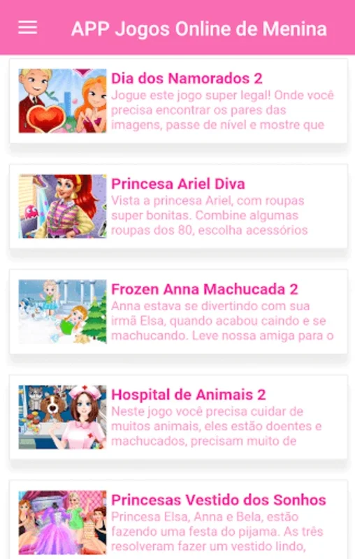 Jogos Online de Menina for Android - Engaging Gaming Experience