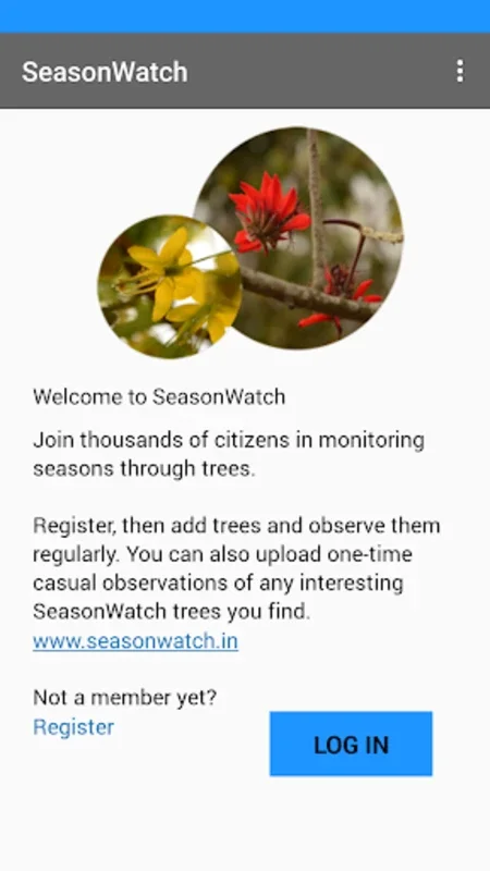 SeasonWatch for Android: Monitor India's Tree Phenology