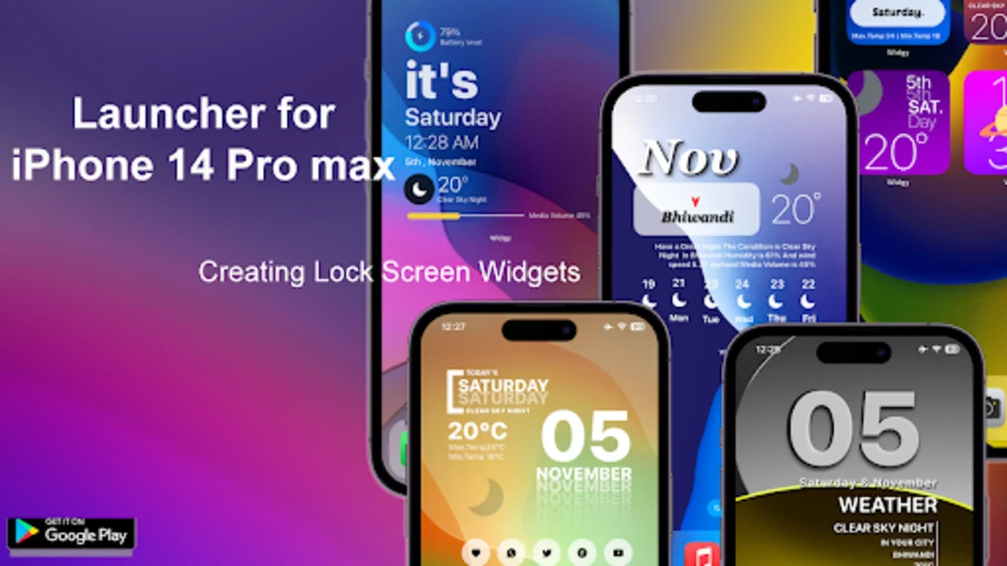 iPhone 14 Pro Max Launcher for Android: Free Themes & Wallpapers