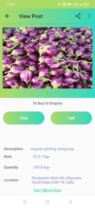 Vithai for Android: Direct Farm Produce Transactions