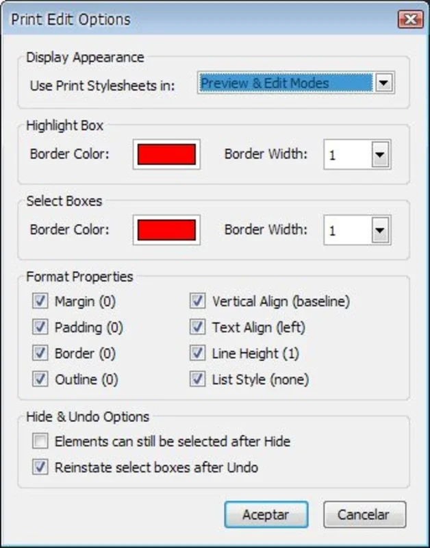 Print Edit for Windows - Edit Websites Before Printing