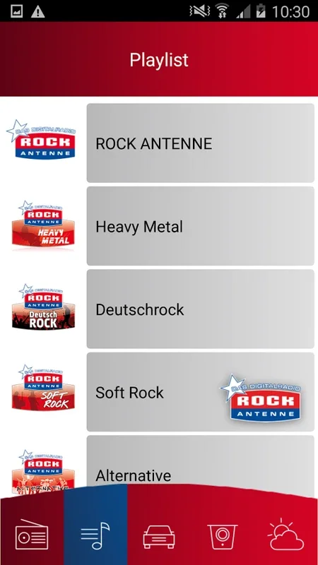 ROCK ANTENNE for Android - Unbeatable Rock Experience