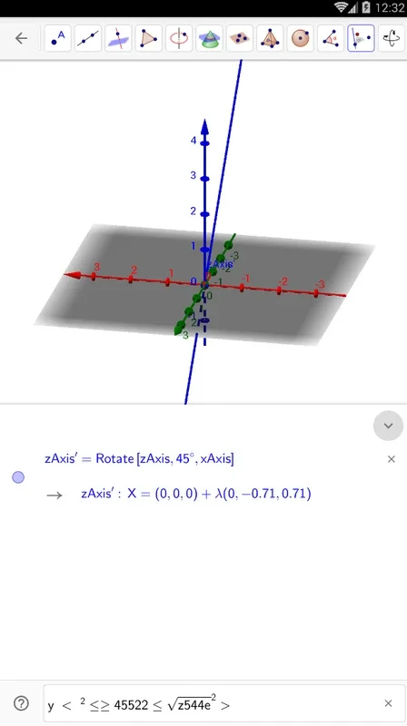 GeoGebra 3D Calculator for Android - A Great Tool for 3D Math