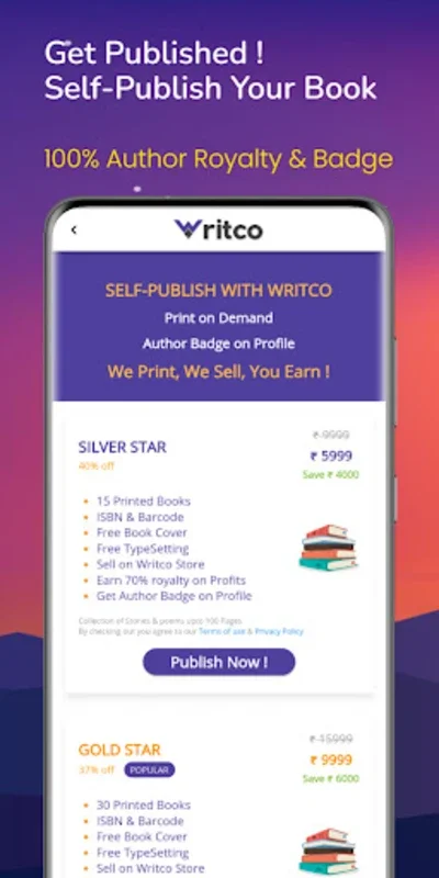 Writco – Reading & Writing App for Android - Connect with Global Writers