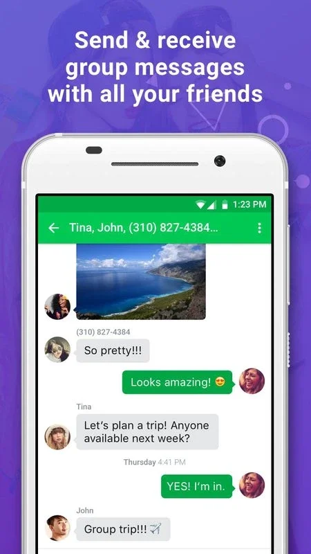 Nextplus for Android - Free Calls and Texts