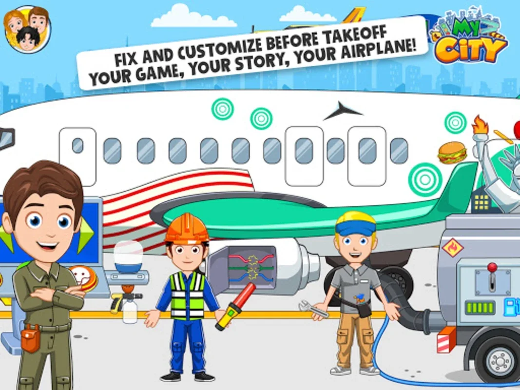 My City : Airport for Android - An Interactive Airport Game