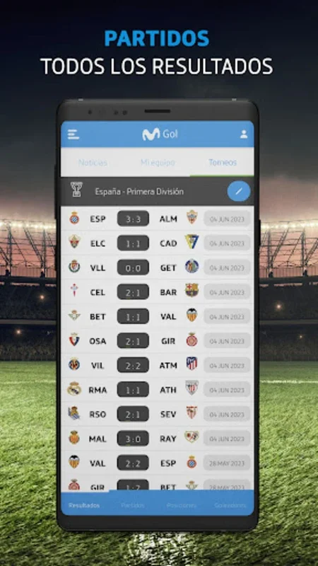 Gol Movistar for Android - The Ultimate Soccer App