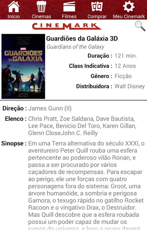 Cinemark Brazil for Android - Download the APK from AppHuts