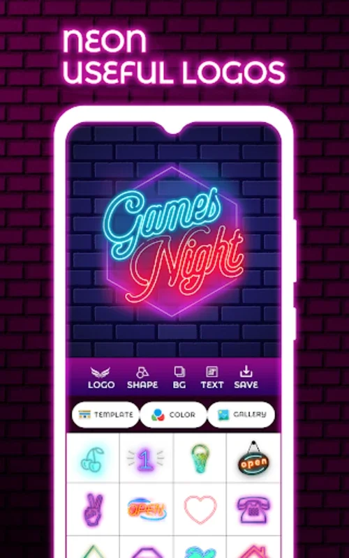 Neon Logo Maker for Android: Create Stunning Logos