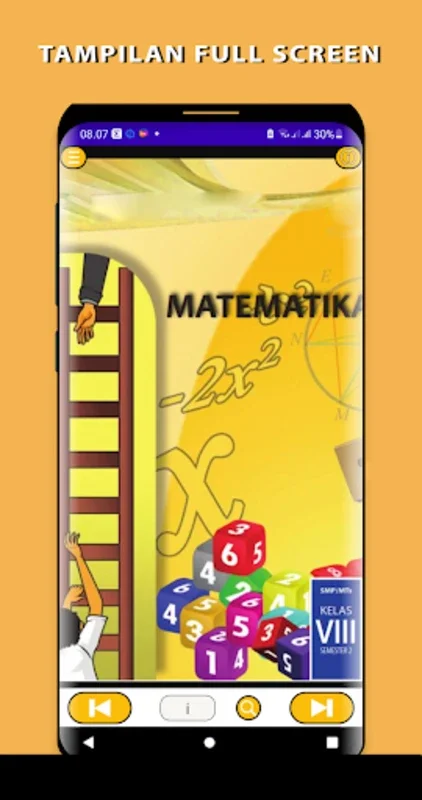 Matematika Kelas 8 Semester 2 for Android - No Downloading Required