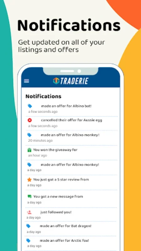 Traderie for Android: Secure Trading for Gamers