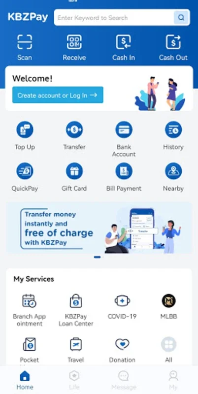 KBZPay: Secure Mobile Banking for Android