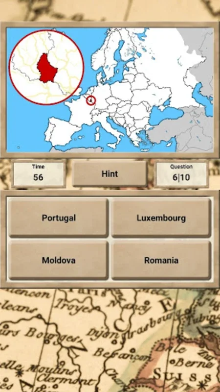 Europe Geography - Quiz Game for Android - Download the APK from AppHuts