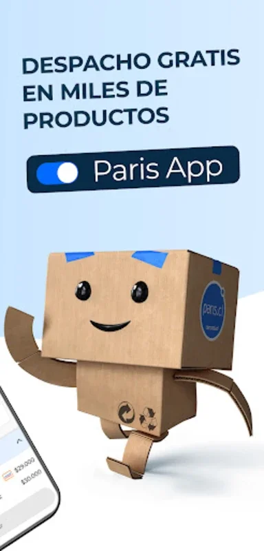 Paris app for Android - Shop Seamlessly on the Go