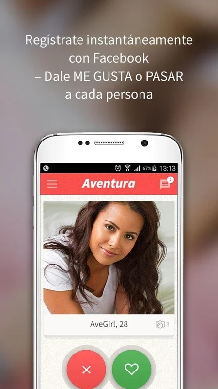 Aventura for Android - Connect with Black Singles