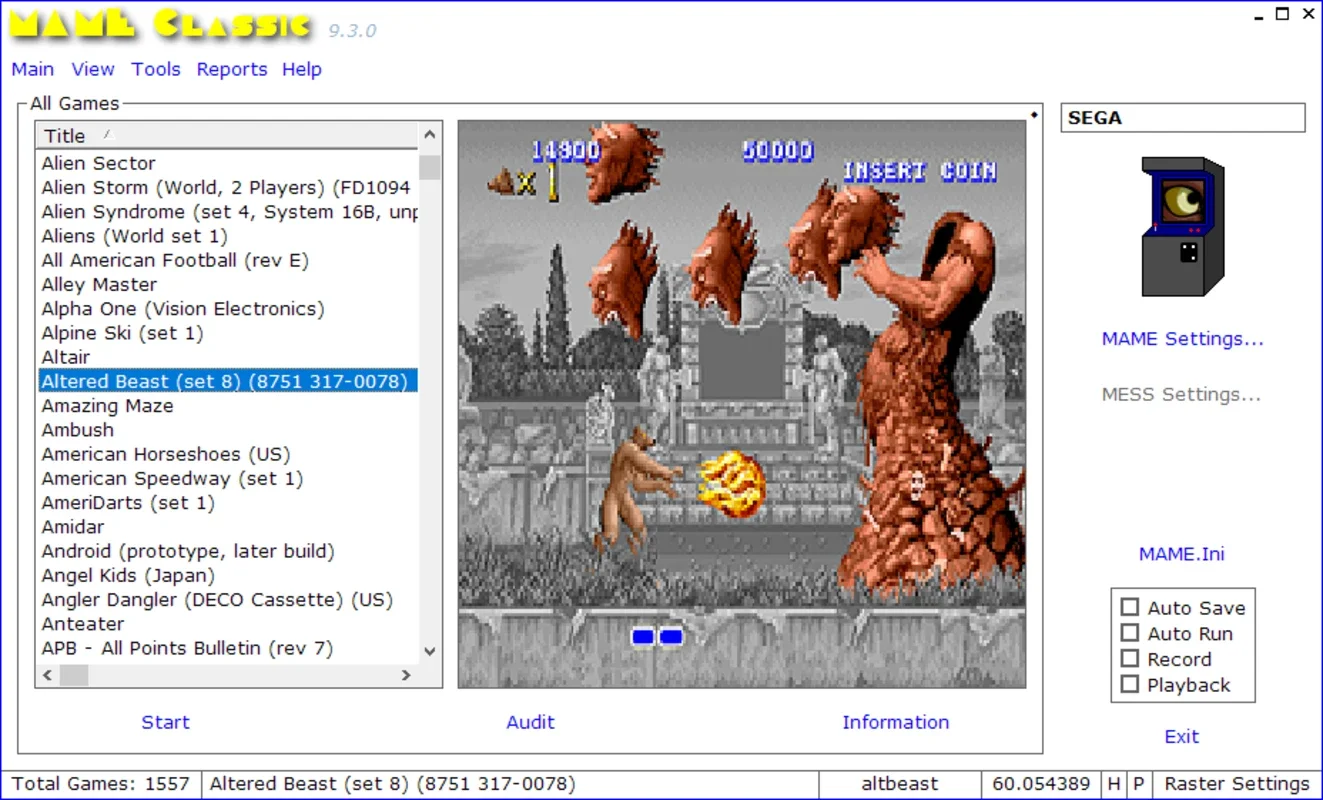 MAME Classic for Windows - No Downloading Required