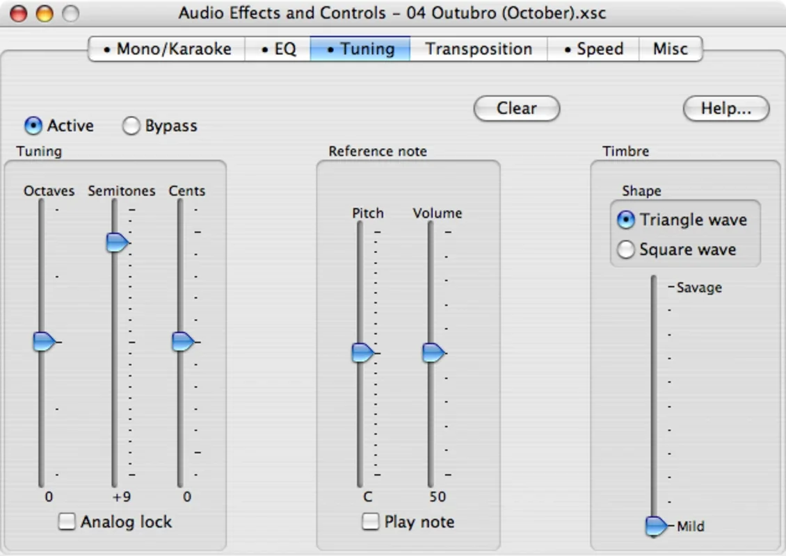 Transcribe! for Mac - Transcribe Chords Easily