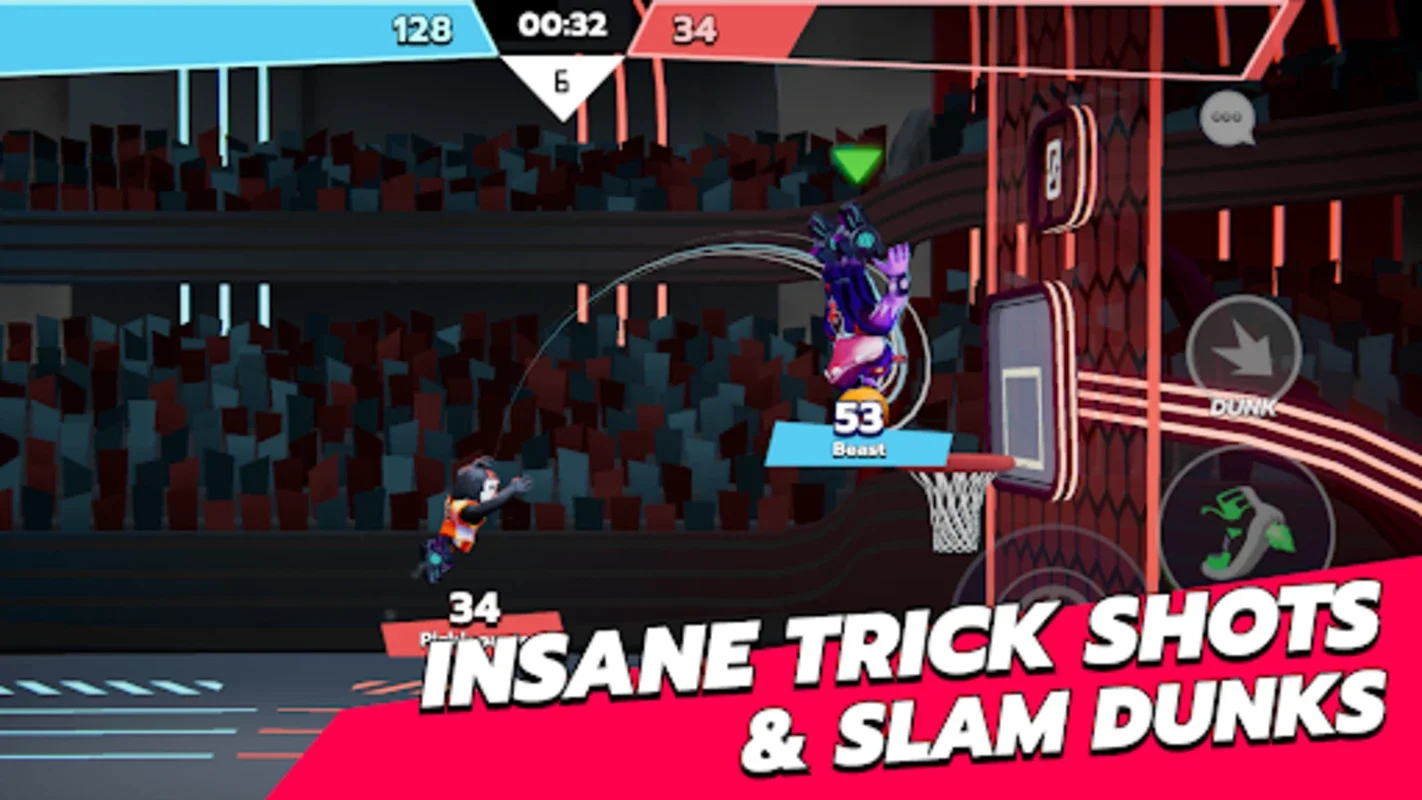 Beast League for Android - Play Gravity-Defying Basketball