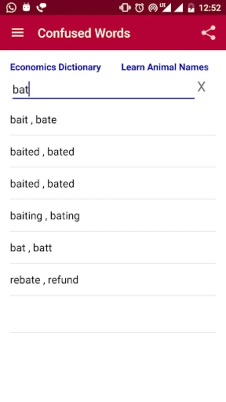 Confused Words Offline for Android - Enhance Your Vocabulary