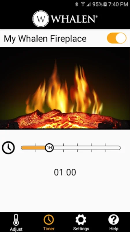 Whalen Fireplace Bluetooth App for Android: Seamless Control