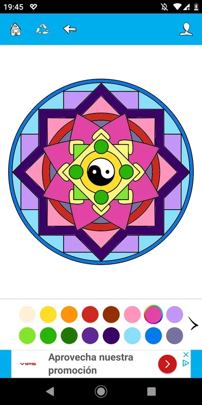 Mandala Coloring Games for Android - Relax and Unwind