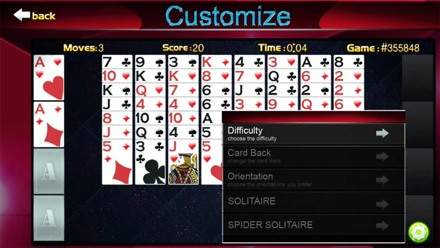 Spider Solitaire FreeCell for Android - Engaging Solitaire Experience