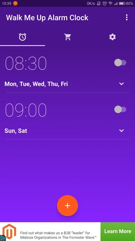 Walk Me Up for Android: The Alarm Clock That Gets You Moving